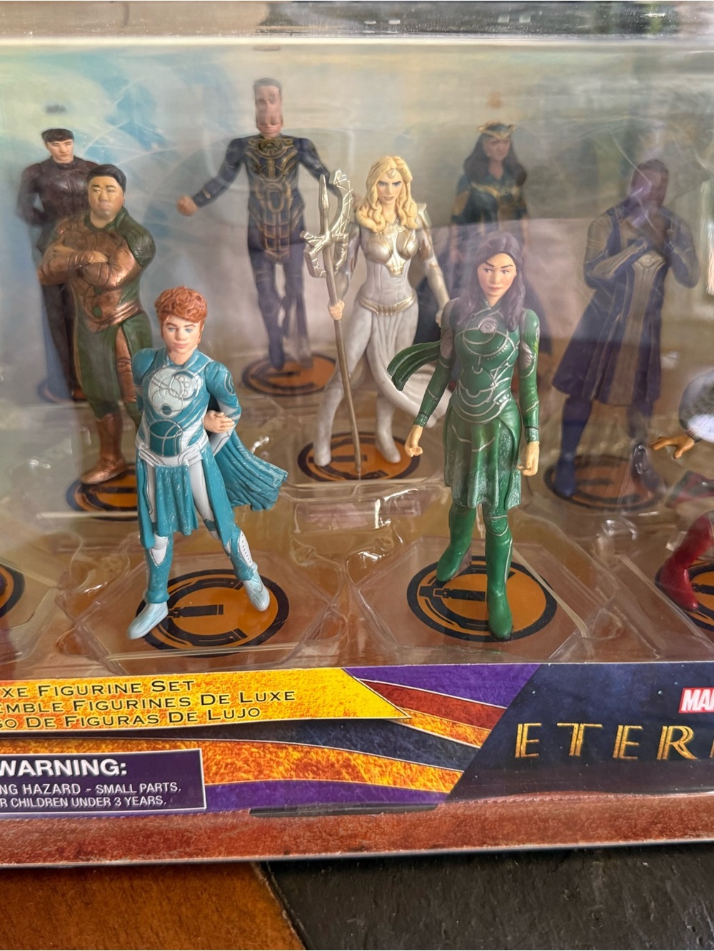 Marvel Eternals Figurine Pack - Green, Teal, White Characters